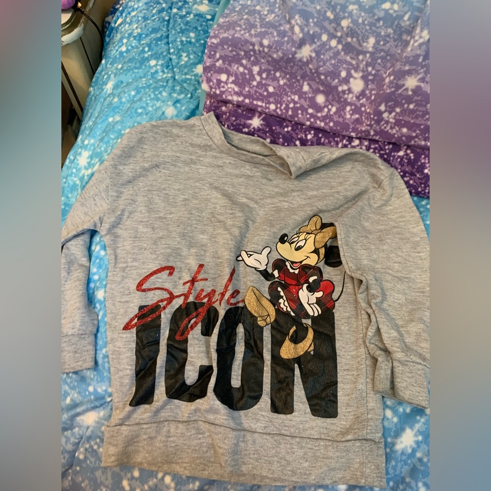 #1 Toddler Minnie Mouse long sleeve shirt